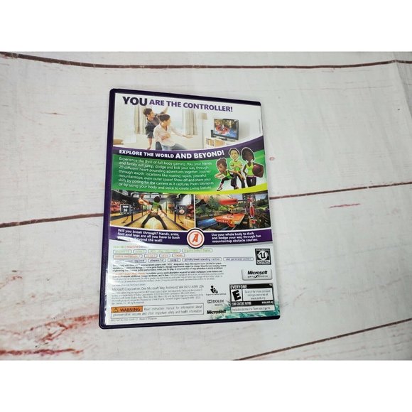 Xbox 360 Kinect Sports Season 2 & Kinect Adventures Video Game Bundle No Scratch - Picture 4 of 10